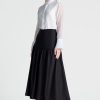 Chân Váy Midi Xếp Nhún FWSK25SS09C