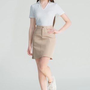 Mini Skirt Basic Màu Beige FWSK25FH12C