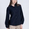 Áo Sơ Mi Nữ Tay Dài Thanh Lịch FWWS24SS07C