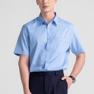 Áo Sơ Mi Nam Tay Ngắn Form Ôm WS25FH101C-SD