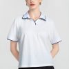 Áo Polo Cổ Viền Tương Phản FWKS25FH04C