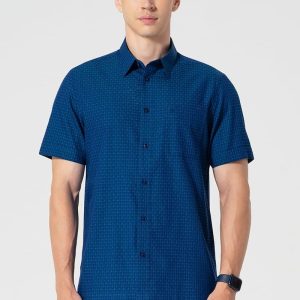 Áo Sơ Mi Nam Tay Ngắn WS25FH60T-CFBB