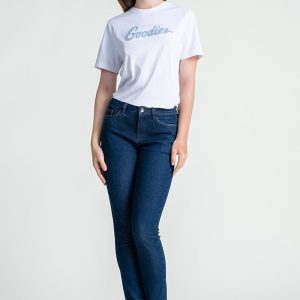 Quần Jeans Skinny Xanh Đậm FWJN25SS11C