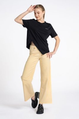 Quần Jean Nữ Ống Rộng FWJN24SS02G