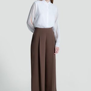 Quần Tây Suông Lưng Cao FWDP24FH02C