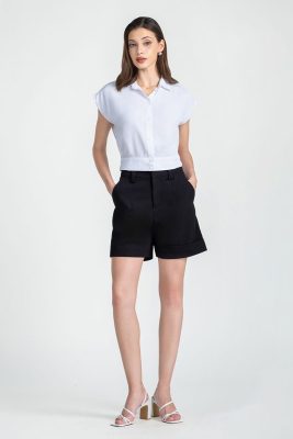 Quần Short Nữ Lưng Cao FWSP25SS07C